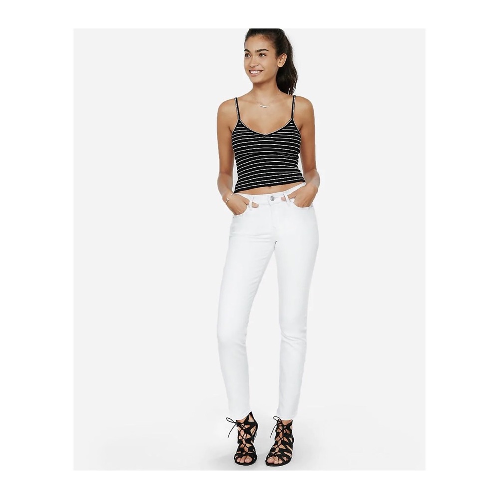 NWT Express Sky Skyscraper Midrise Stretch Jeans